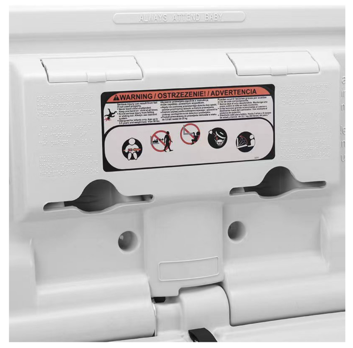 Baby change station