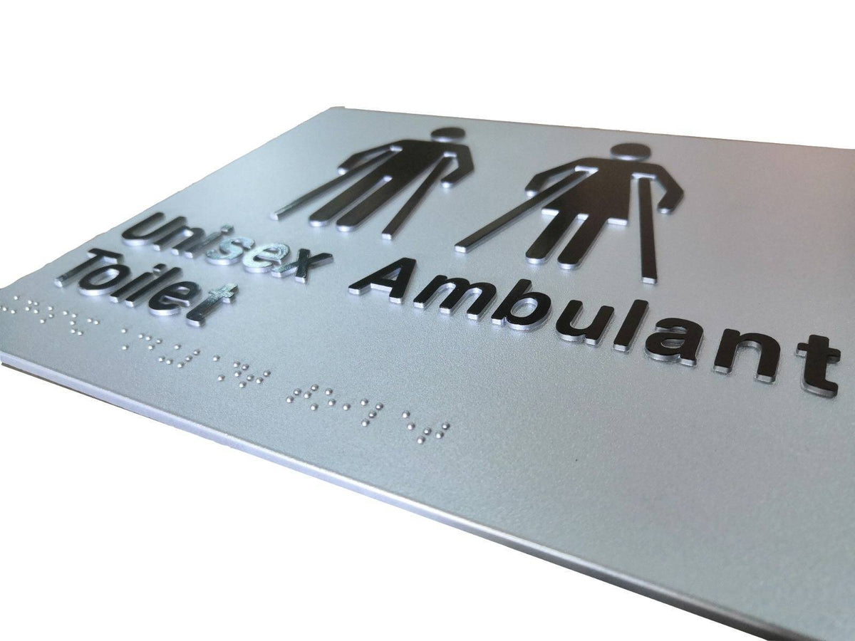 Unisex Ambulant Toilet Sign