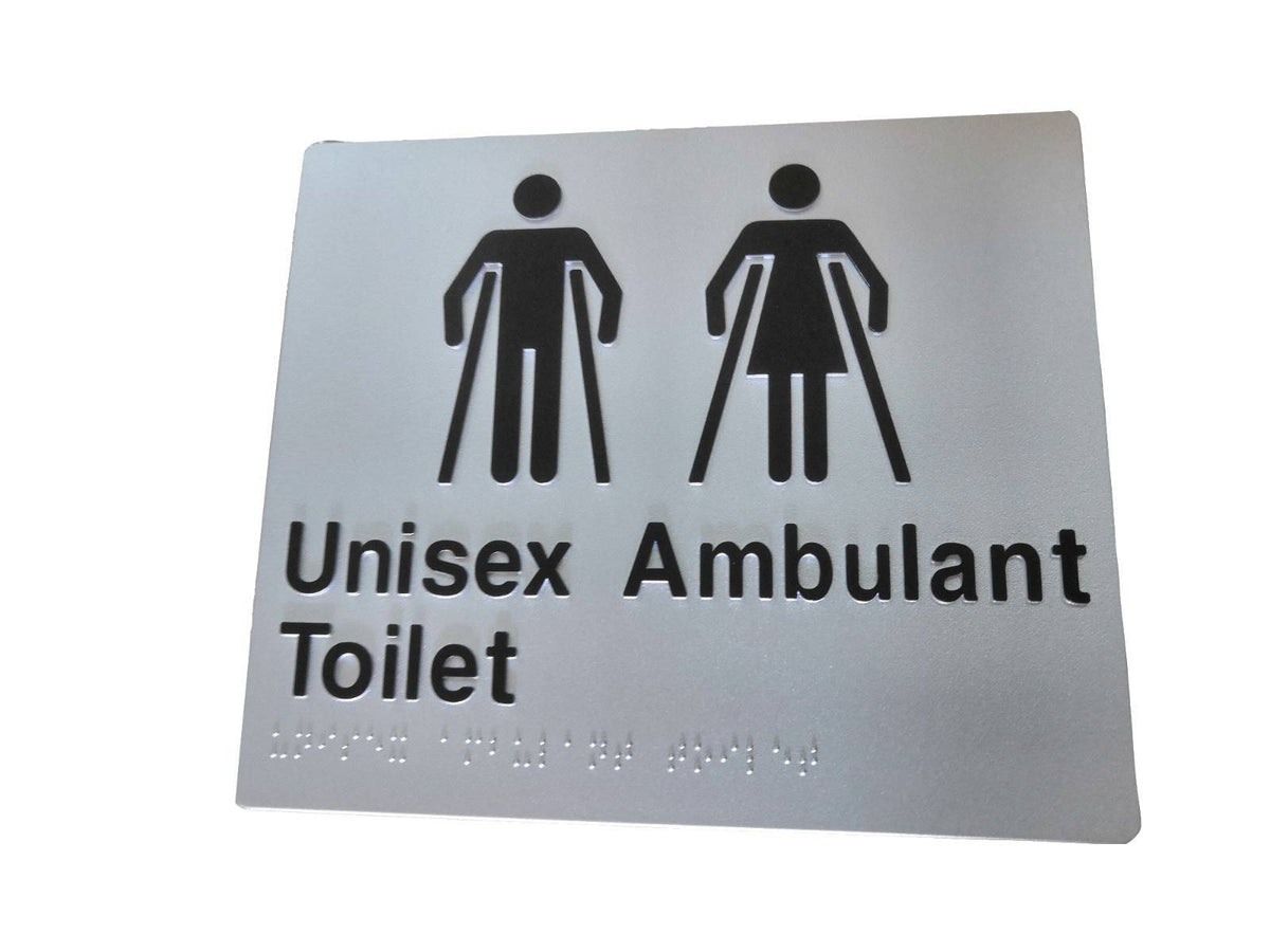 Unisex Ambulant Toilet Sign