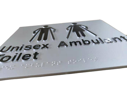 Unisex Ambulant Toilet Sign