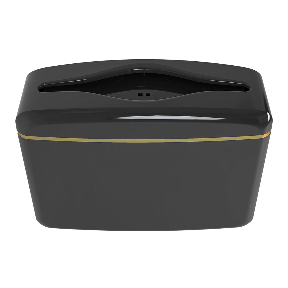 Countertop Multifold Hand Towel Dispenser in Black