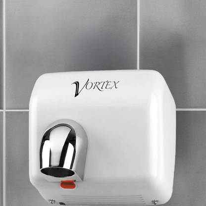 white vortex hand dryer 
