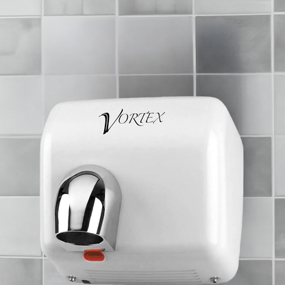 white vortex hand dryer 