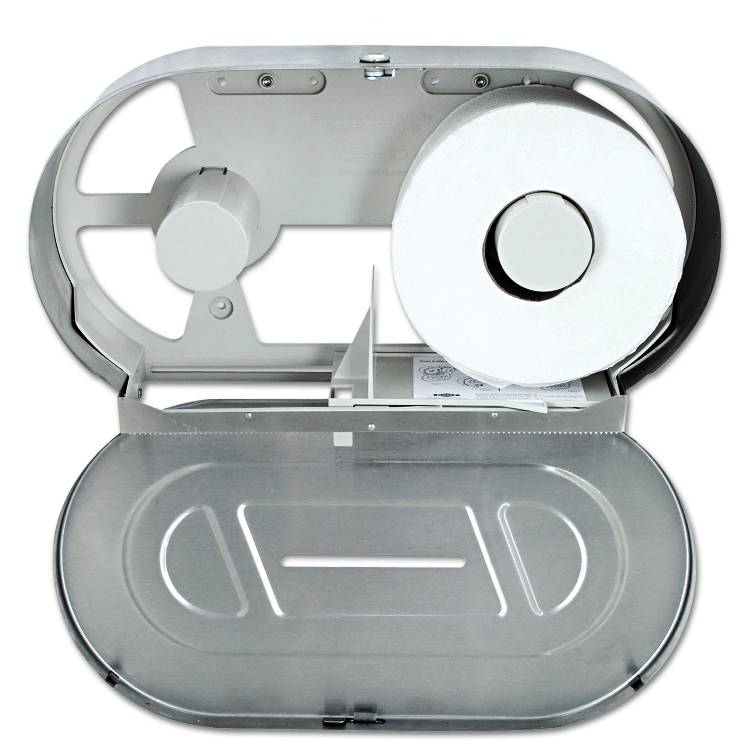 Twin Jumbo paper roll dispenser