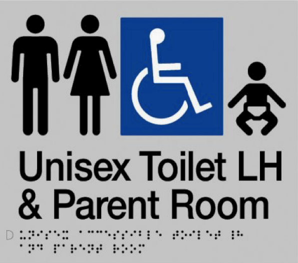 unisex Toilet and parent room