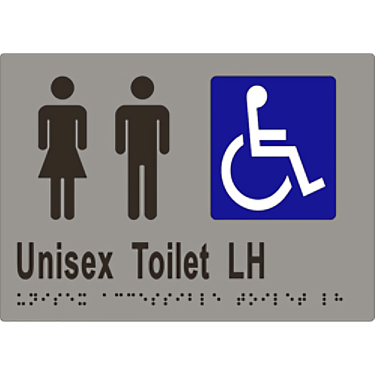 SP03-LH Unisex Accessible Left Hand Toilet Stainless Steel