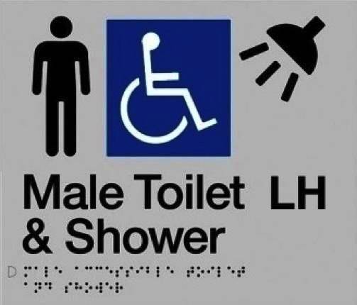 Male Toilet and shower