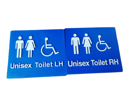 Unisex Toilet sign