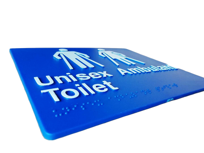 Unisex Ambulant toilet sign