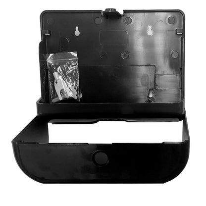 Black paper towel dispenser