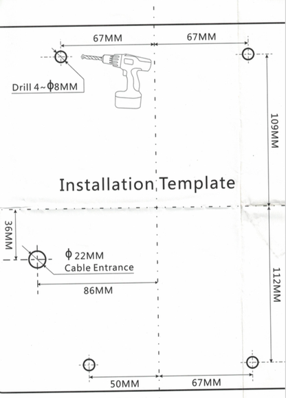 Installation manual for VX2100